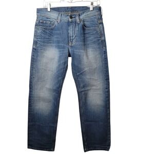 Armani Exchange Jeans Mens 31 Short Blue Straight Leg Medium Wash Denim